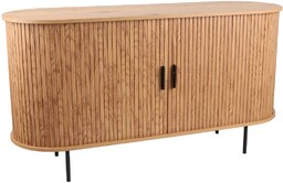 Szeroka komoda Loftwood (4802), dziki dąb, 140 cm, lamele