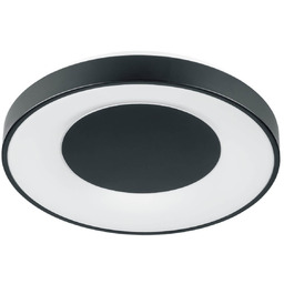 Ledowy plafon Witold 326713 Polux 48W 3000-6000K IP44 czarny biały