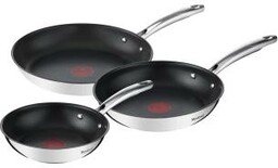 Tefal Duetto+ G732S334 Indukcja Tytanowa 20cm, 24cm, 28cm Zestaw patelni