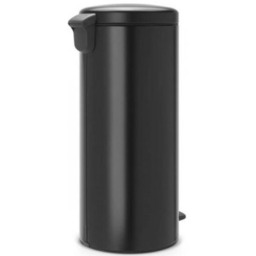 BRABANTIA Kosz na śmieci z pedałem 114540 NewIcon ciche zamykanie, przenośny 30L Czarny Zyskaj