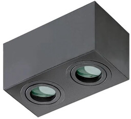 Oprawa sufitowa BRANT 2 SQ czarna AZ2879 - Azzardo