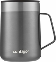 Contigo Unisex Streeterville 2174673 Kubek Termiczny, Szary, 420 ml