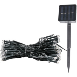 Polux Zewnętrzna girlanda solarna SHINE 316745 LED 3000K IP44 przezroczysty