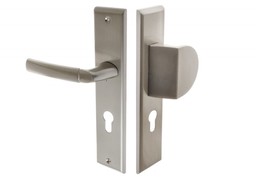 Klamko-uchwyt zewnętrzny Schaffner SPECIAL 90 WB nikiel satyna prawy