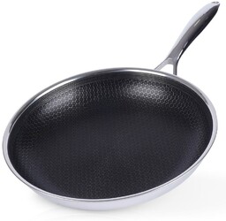 Patelnia stalowa COOKCELL 28 cm