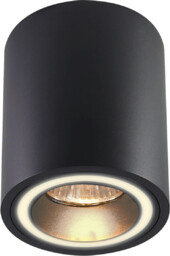 Polux Sufitowa lampa salonowa FALCO 323651 tuba czarny