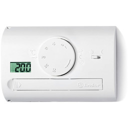 Termostat elektroniczny biały, nastawy pokrętłem Finder 1T.41.9.003.0000