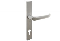 Klamka drzwiowa FAM 15441 72/240/32 chrom matowy lewa (2 śruby)