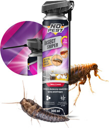 Środek na rybiki, pchły w domu No Pest Sniper 300ml