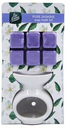 Zestaw Kominek Ceramiczny+Wosk PURE JASMINE, Pan Aroma