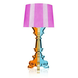 Kartell - Bourgie Lampa Stołowa Multicolored Fucsia