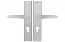 Klamka Axa FAST PREMIUM 72 WB, kolor F6 - stal nierdzewna (grubość drzwi 74-83 mm)