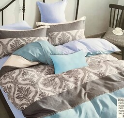 Pościel 140x200 Dwustronna Bawełna Satynowa Collection World Grafika