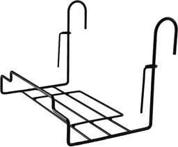 Uchwyt na skrzynię balkonową Ricavo 40 x 25 cm, czarny