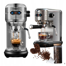 Kolbowy Ekspres Do Kawy Hibrew H11 1450 W 19 Barów Spieniacz Akcesoria