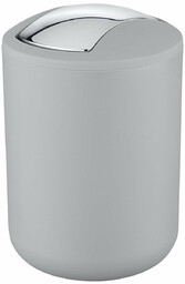 WENKO Kosz na śmieci BRASIL GREY, 2 l