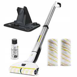 Mop Bezprzewodowy Karcher Ewm 2 Do Podłóg Pionowy Elektryczny Dwa Zbiorniki