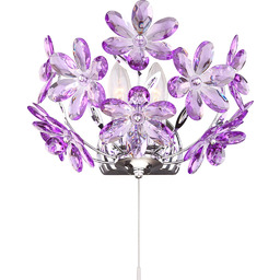 Globo kinkiet Purple kwiaty 5142-2w WM