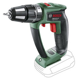 Bosch_elektronarzedzia Wiertarko-wkrętarka BOSCH Ergonomic PSB 18 LI-2 06039B0302 SOLO