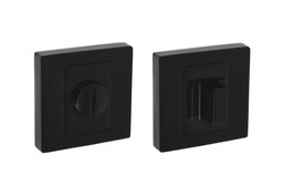 Rozeta kwadratowa RNQ B03 WC czarna (APOLLO, HERMES)