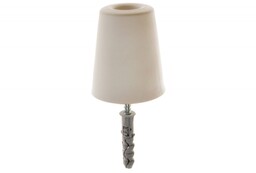 Odbój gumowy garażowy "Jaś" biały