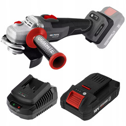 Szlifierka Kątowa Akumulatorowa 125mm Bezszczotkowa +Bateria 4Ah +Ładowarka