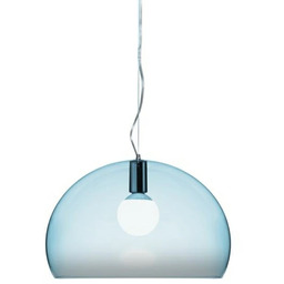 Kartell - FL/Y Lampa Wisząca Jasnoniebieska
