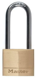 Kłódka mosiężna 140EURDLH z długim pałąkiem Master Lock