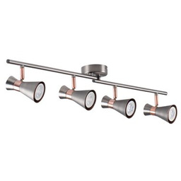 KANLUX Lampa ścienno-sufitowa Mileno EL-4I ASR-AN Srebrno-miedziany