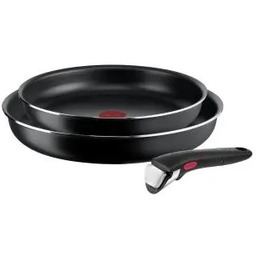 Tefal Ingenio Easy Cook & Clean L1539143 Tytanowa 24cm, 28cm Zestaw patelni