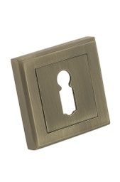 ROZETA KWADRATOWA POD KLUCZ "T" KOLOR PATYNA