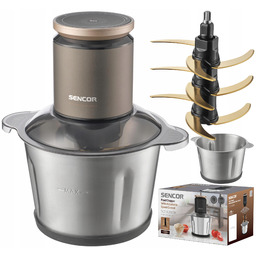 Elektryczny Rozdrabniacz Siekacz Warzyw Żywności Sencor 2,7L 800W 9 Ostrzy