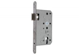 Zamek BMH 1000 72/65/9 ST24 p.poż., czoło stal nierdzewna, lewy
