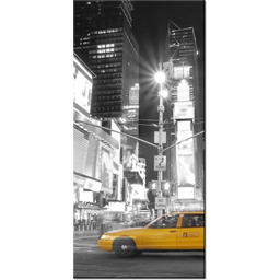 115cm 55cm Obraz ścienny Taxi in New York druk rama płótno