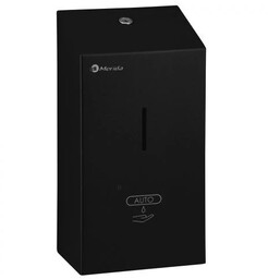 Dozownik do mydła bezdotykowy Merida STELLA Black Line1000 ml, stal kolor czarny