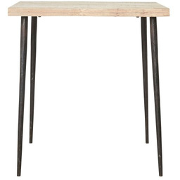 House Doctor SLATED Stół 70x70 cm Jasny Blat