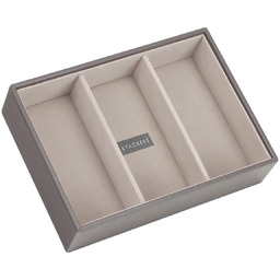 Stackers Organizer na zegarki/akcesoria (brązowoszary) Classic