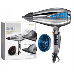 Mocna profesjonalna suszarka do włosów BaByliss 6000E Pro Digital 2200W