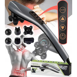 MASAŻER DO CIAŁA ELEKTRYCZNY WIBRACYJNY GŁĘBOKI MASAŻ MIĘŚNI PLECÓW RELAKS