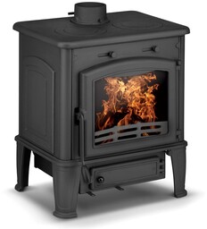 Piec kominek żeliwny FERGUSS SHORT L / HERMES o mocy 10,8 kW + CDP Eko Projekt 2022