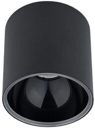 Lampa sufitowa plafon HALO LED czarna 8196