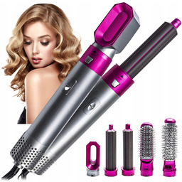 5W1 Profesjonalna Lokówka Prostownica Suszy Suszarka Zestaw Do Włosów