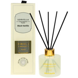 SORVELLA PERFUME Patyczki zapachowe Home Fragrance Black Vanillia 120 ml