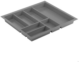 Wkład na sztućce Basic 600 Ciemnoszary 525x473mm