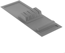 Wkładka na noże Basic Ciemnoszara 148x410mm