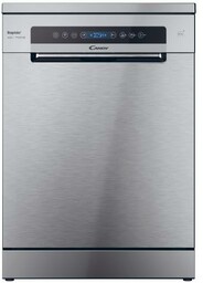 Candy RapidO CF 4C6F1X 59,7cm Automatyczne otwieranie drzwi Szuflada na sztućce Zdalne sterowanie Zmywarka