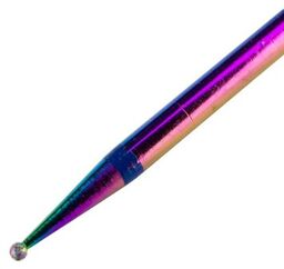 Frez diamentowy Unicorn tęczowy mini ball Nr 6