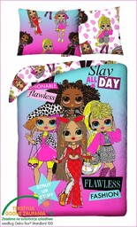 pościel dziecięca Lol O.m.g 140x200 halantex