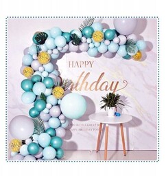 Balony Pastelowe Zestaw 59Szt Przyjęcie Impreza