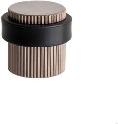 Stopka Stoper do drzwi podłogowy 38 Helix Stripe Ciemny Brąz